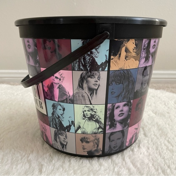 Taylor Swift The Eras Tour Movie AMC Merch Popcorn Bucket IN HAND - Picture 4 of 4